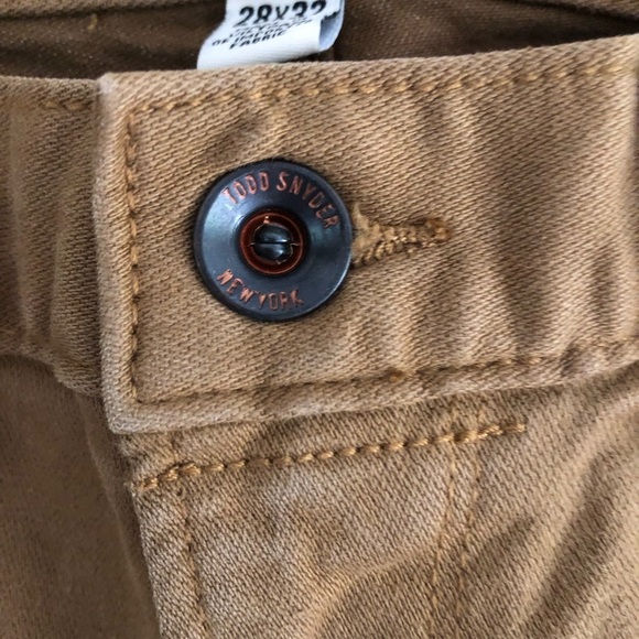 Todd Snyder 28X32 Slim Fit 5 Pocket Stretch Chinos - Picture 8 of 14